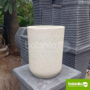 Pot Apolo Motif Terazzo